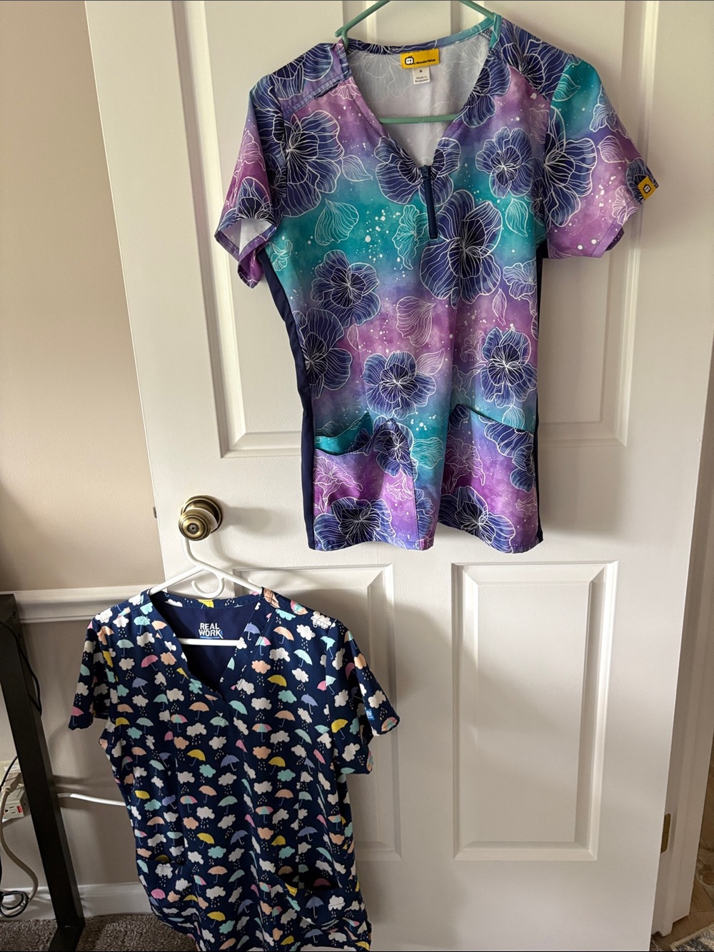 Scrub shirts